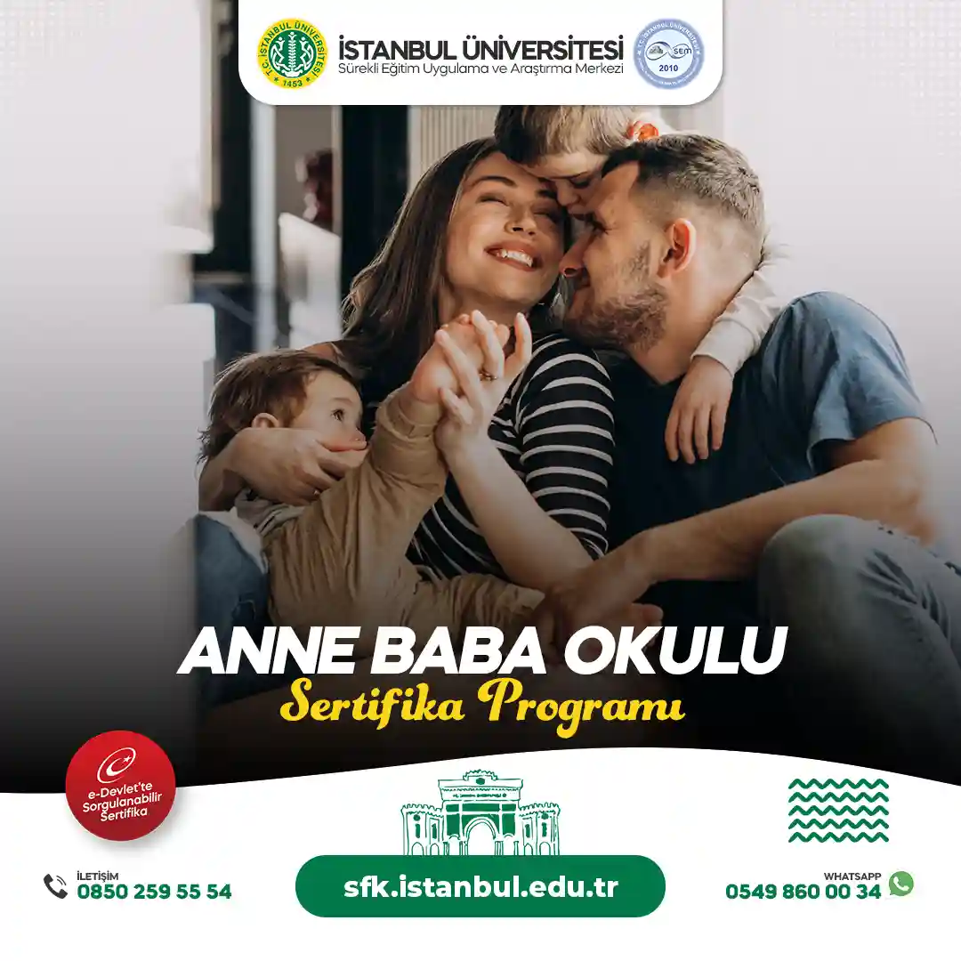 Anne Baba Okulu Sertifika Programı