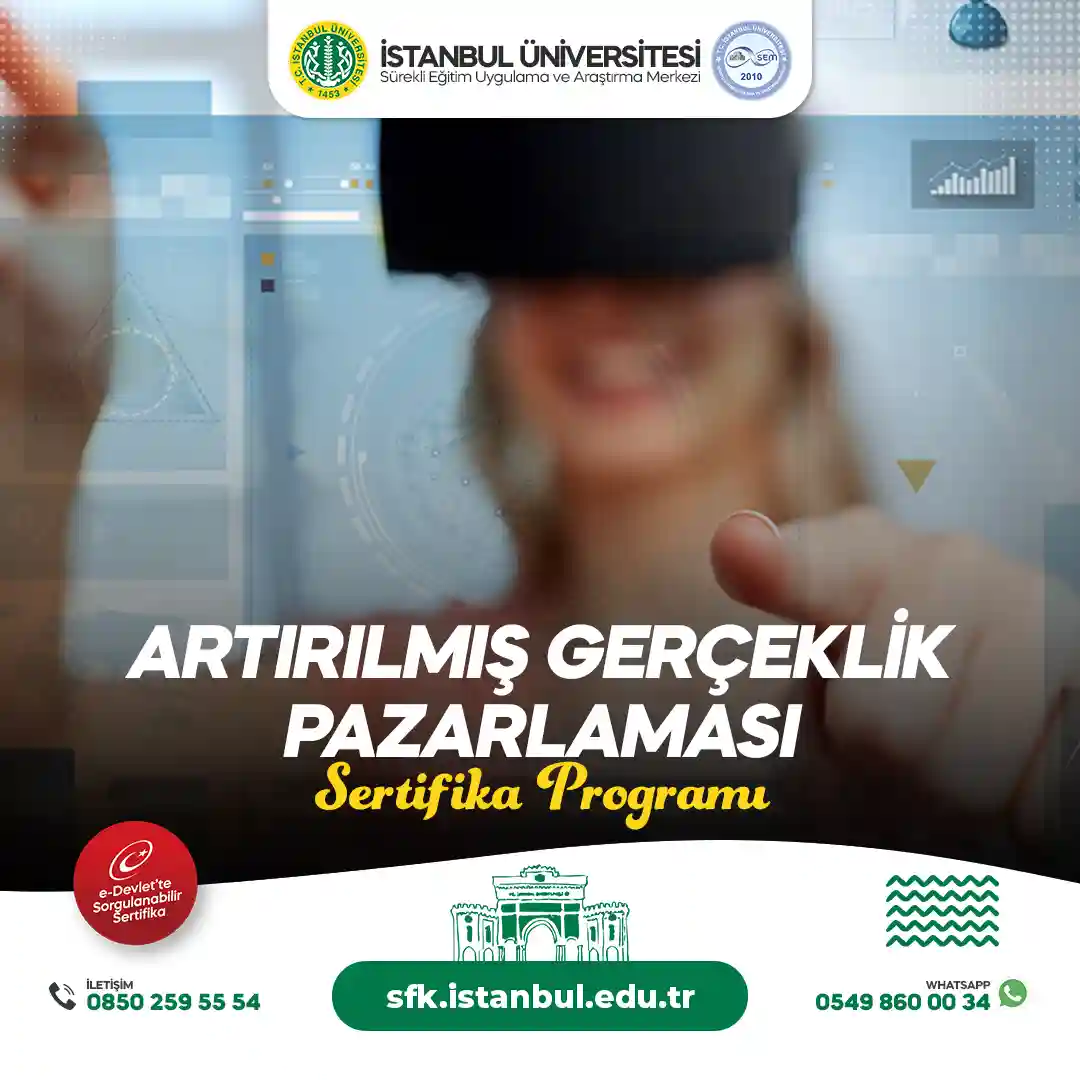 Artırılmış Gerçeklik Pazarlaması Sertifika Programı