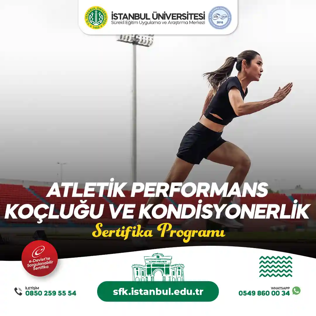 Atletik Performans Koçluğu ve Kondisyonerlik Sertifika Programı