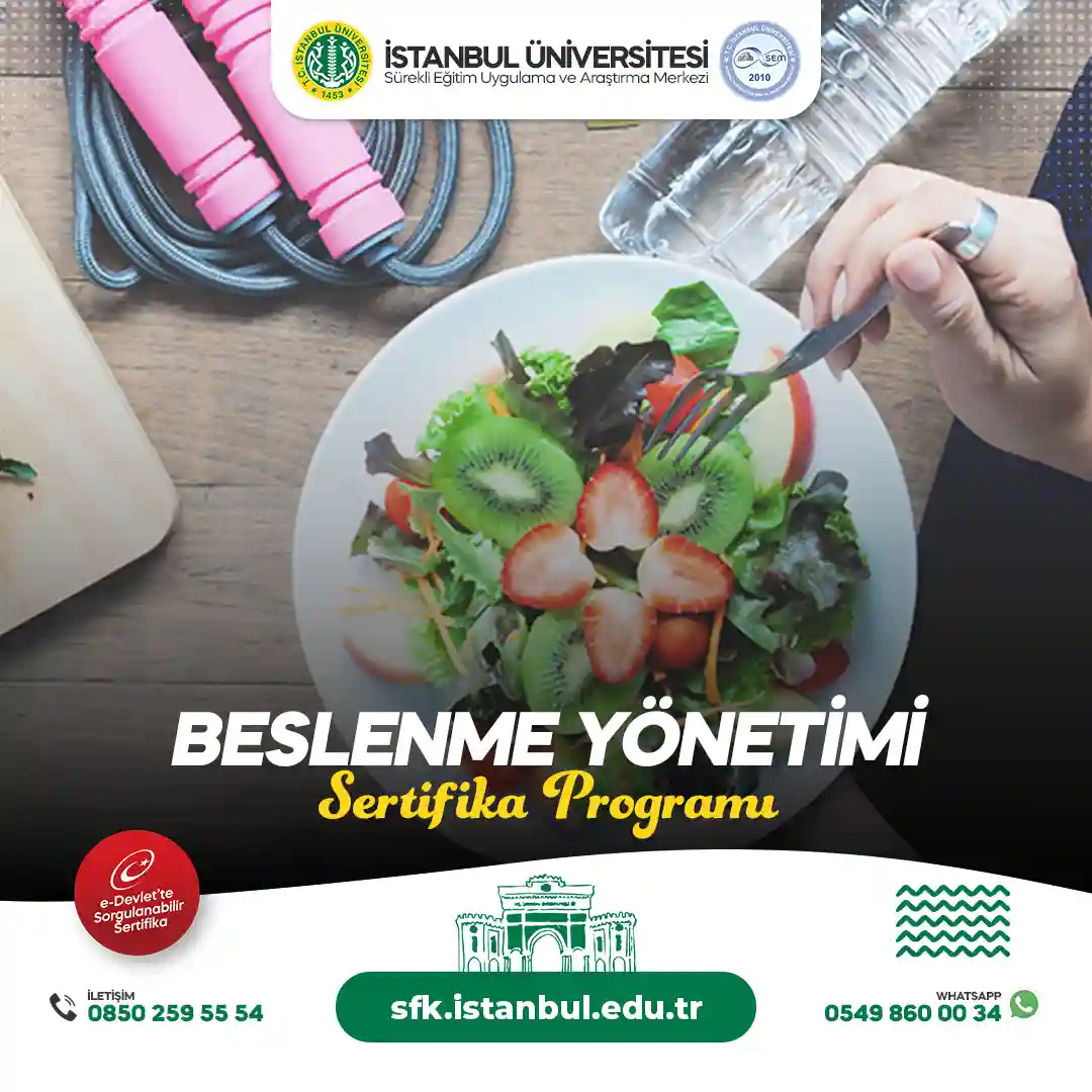 Beslenme Yönetimi Sertifika Programı