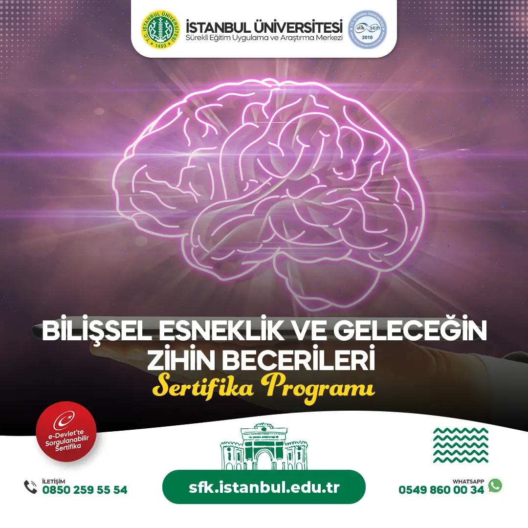 Bilişsel Esneklik ve Geleceğin Zihin Becerileri Sertifika Programı