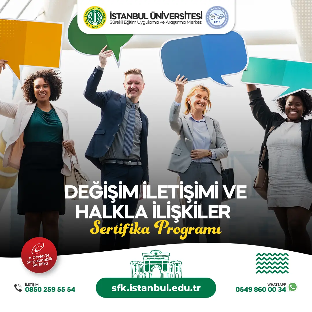 Değişim İletişimi ve Halkla İlişkiler Sertifika Programı