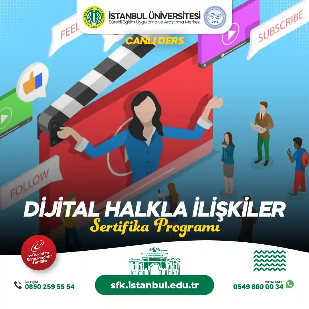 Dijital Halkla İlişkiler Sertifika Programı