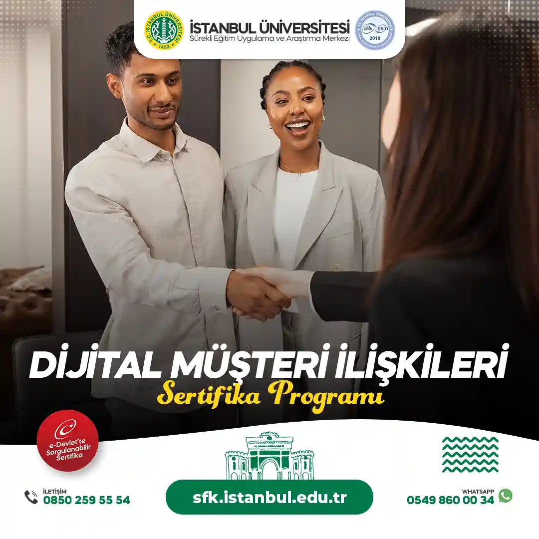 Dijital Müşteri İlişkileri Yönetimi Sertifika Programı