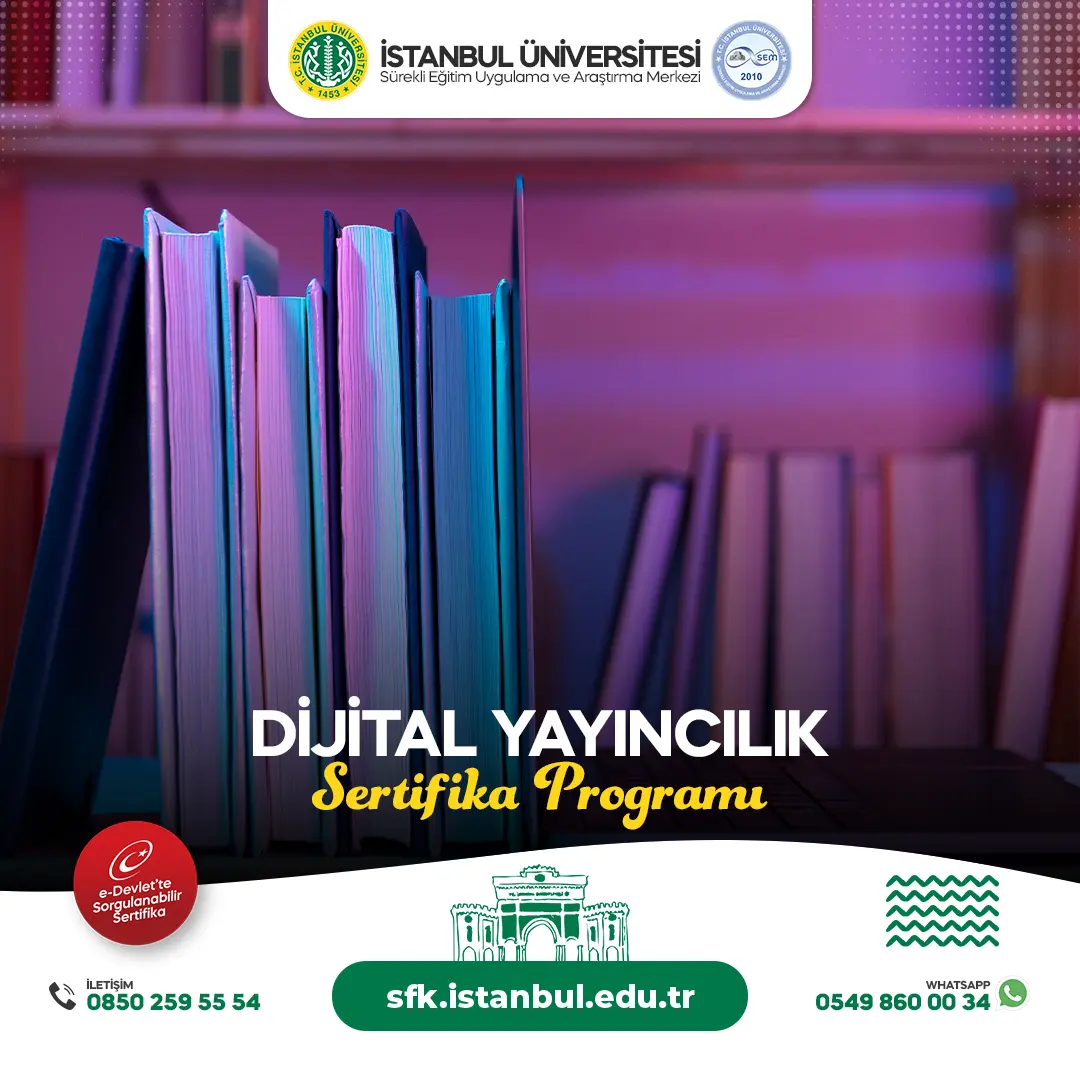 Dijital Yayıncılık Sertifika Programı