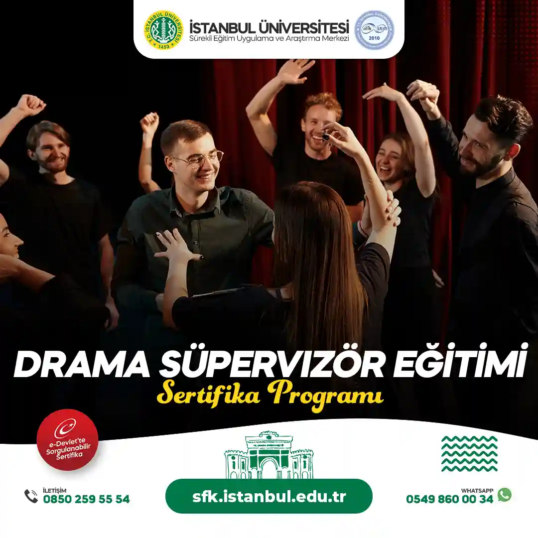 Drama Süpervizör Eğitimi Sertifika Programı