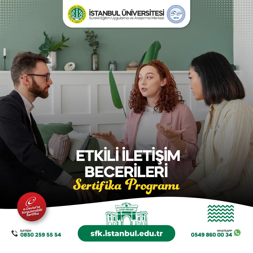 Etkili İletişim Becerileri Sertifika Programı