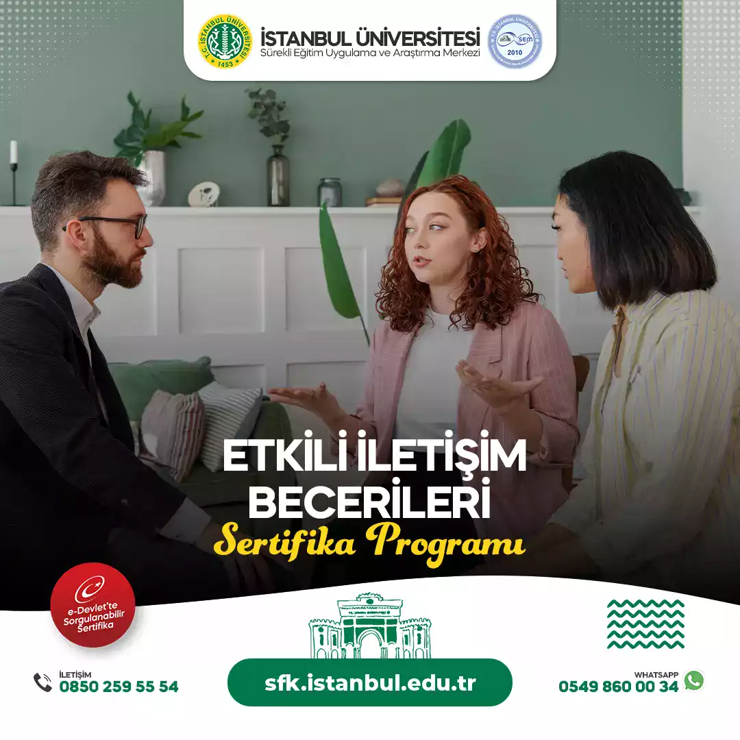 Etkili İletişim Becerileri Sertifika Programı