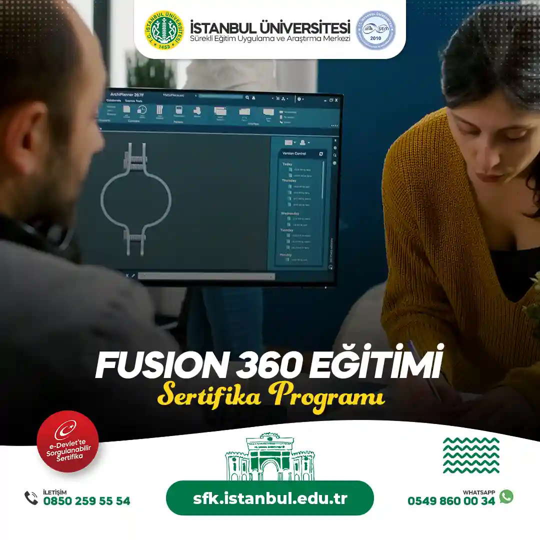 Fusion 360 Eğitimi Sertifika Programı