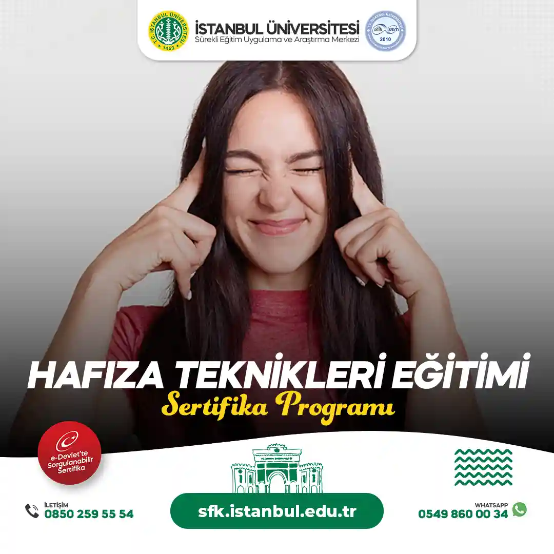 Hafıza Teknikleri Eğitimi Sertifika Programı