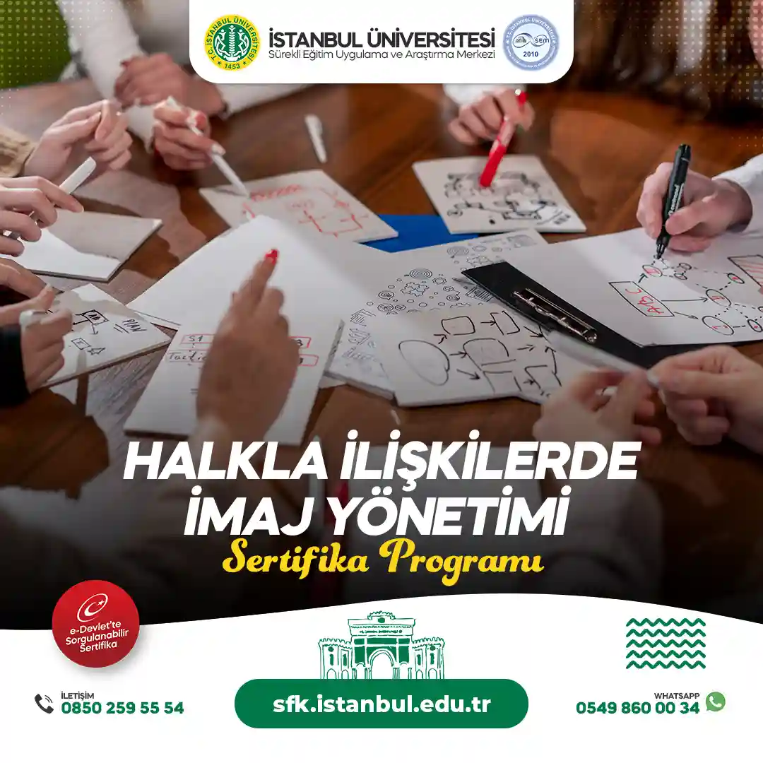 Halkla İlişkilerde İmaj Yönetimi Sertifika Programı