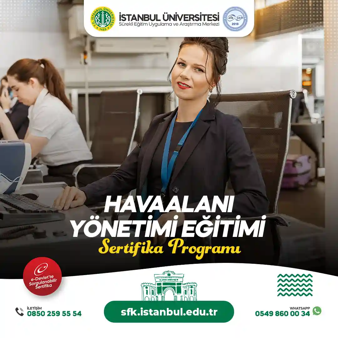 Havaalanı Yönetimi Eğitimi Sertifika Programı