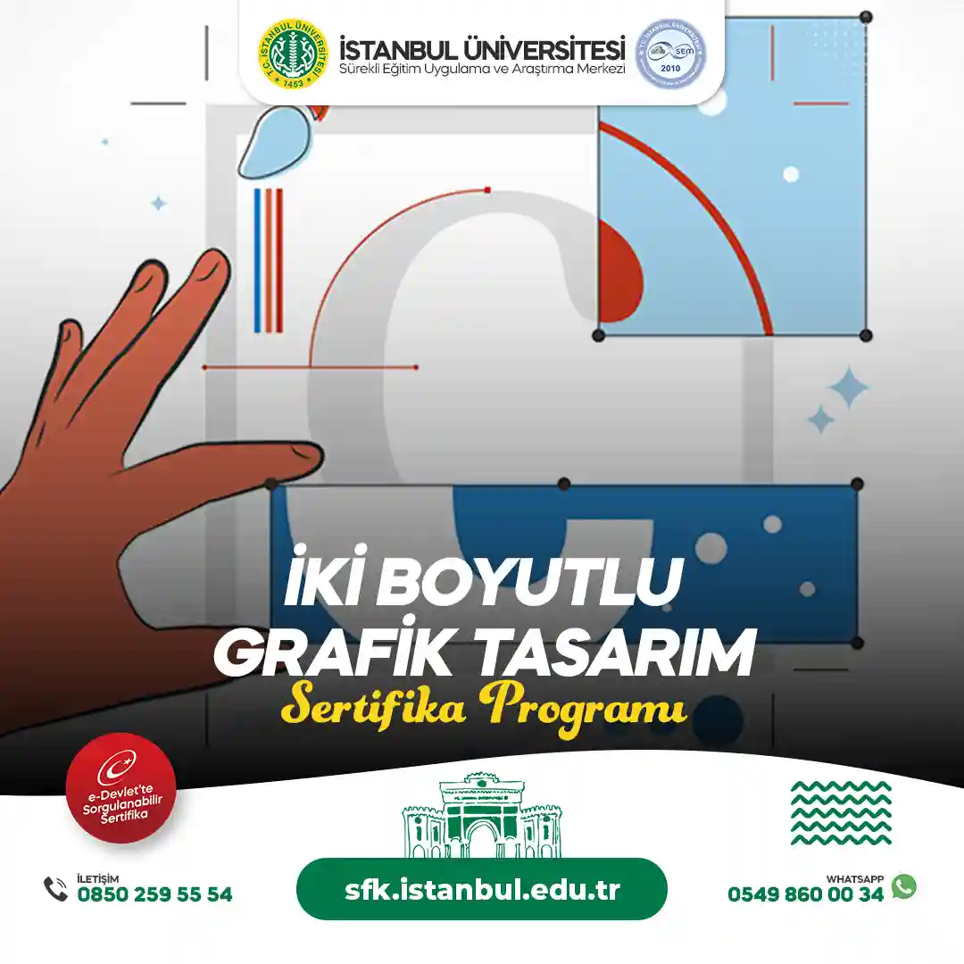 İki Boyutlu Grafik Tasarım Sertifika Programı