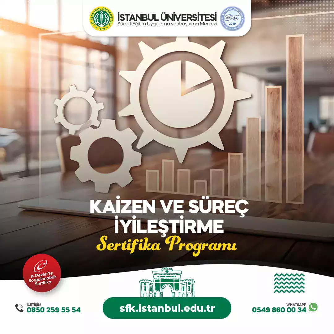 Kaizen ve Süreç İyileştirme Sertifika Programı