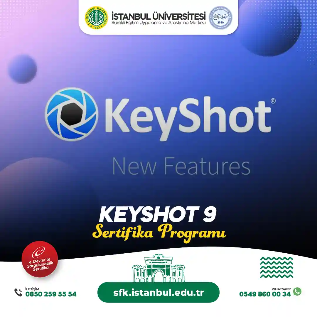 Keyshot 9 Sertifika Programı