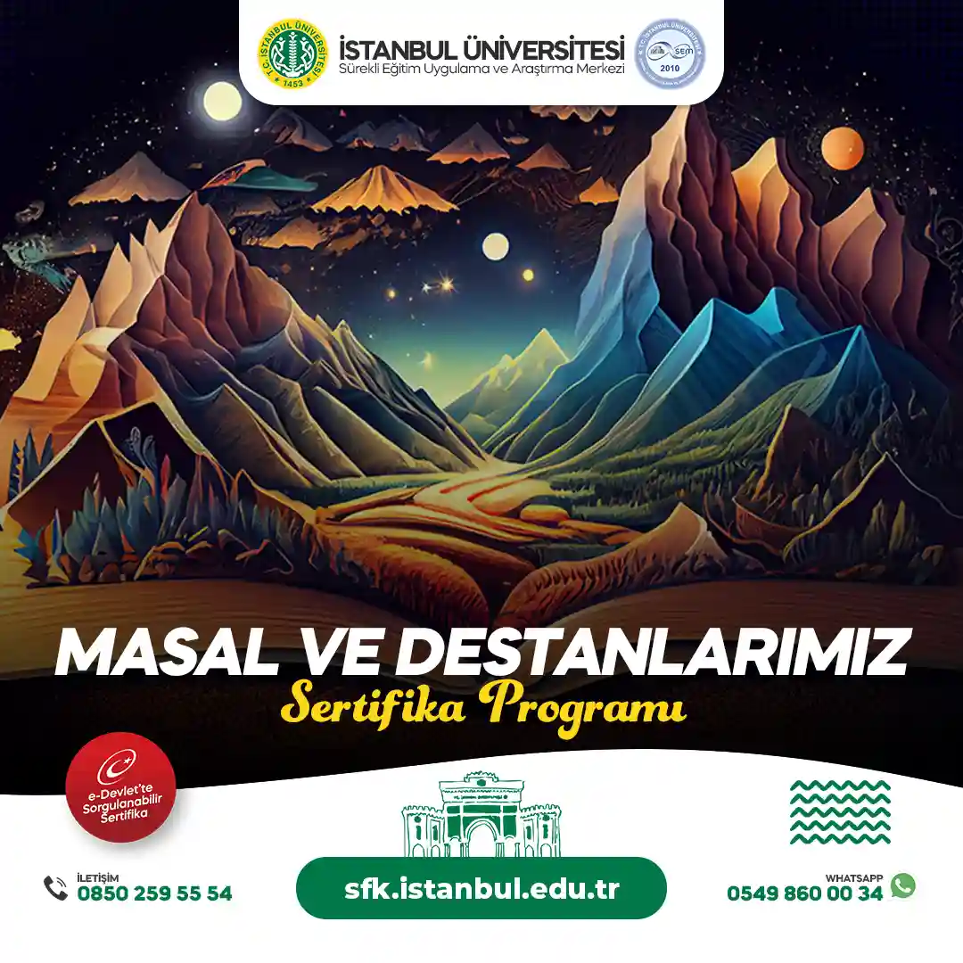 Masal ve Destanlarımız Sertifika Programı