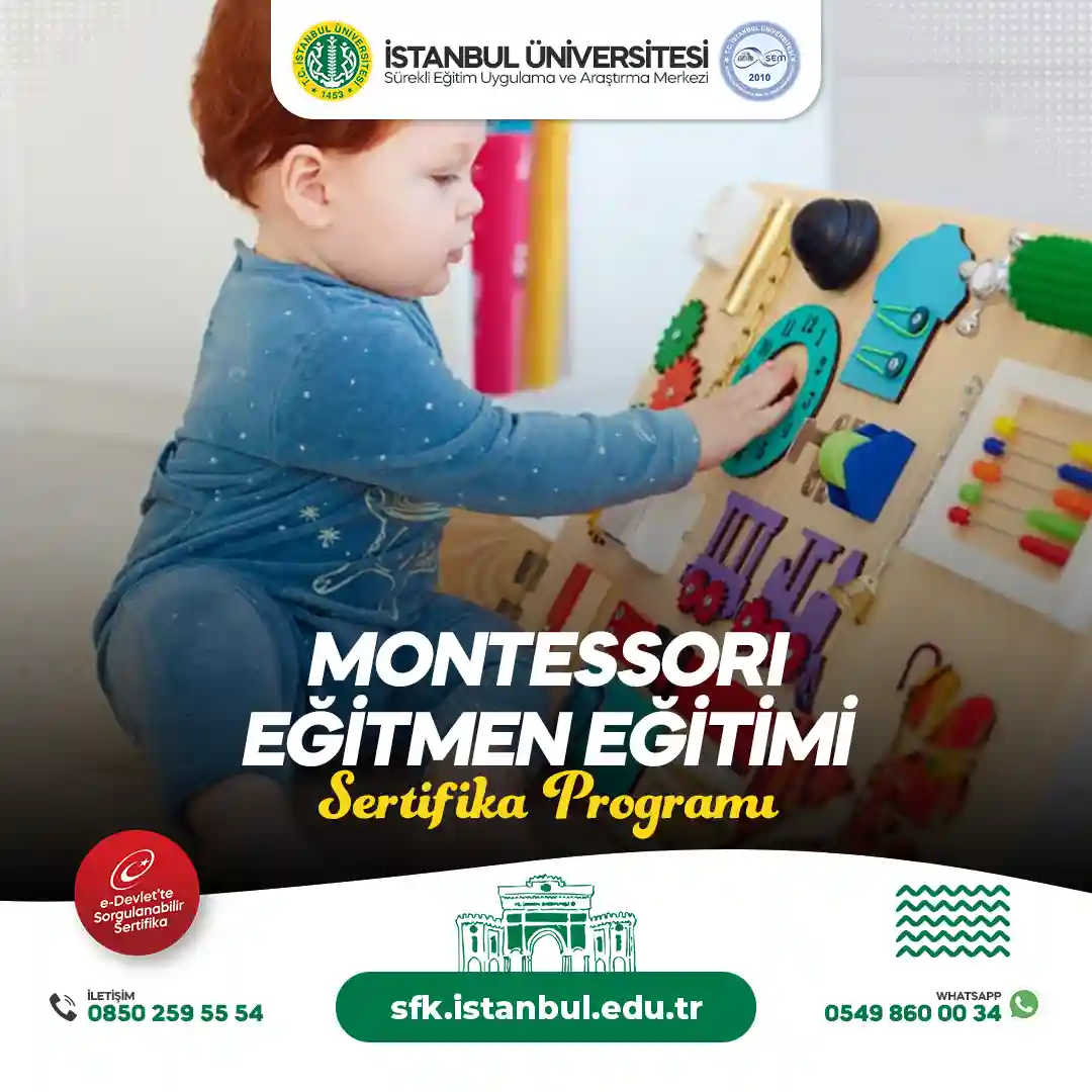 Montessori Eğitmen Eğitimi Sertifika Programı