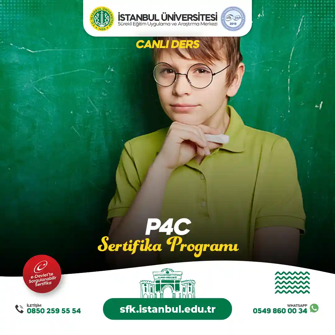 P4C Sertifika Programı (CANLI DERS)