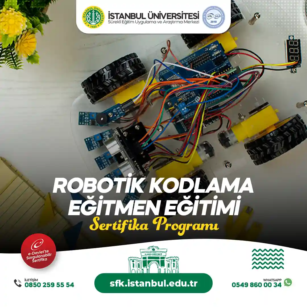 Robotik Kodlama Eğitmen Eğitimi Sertifika Programı