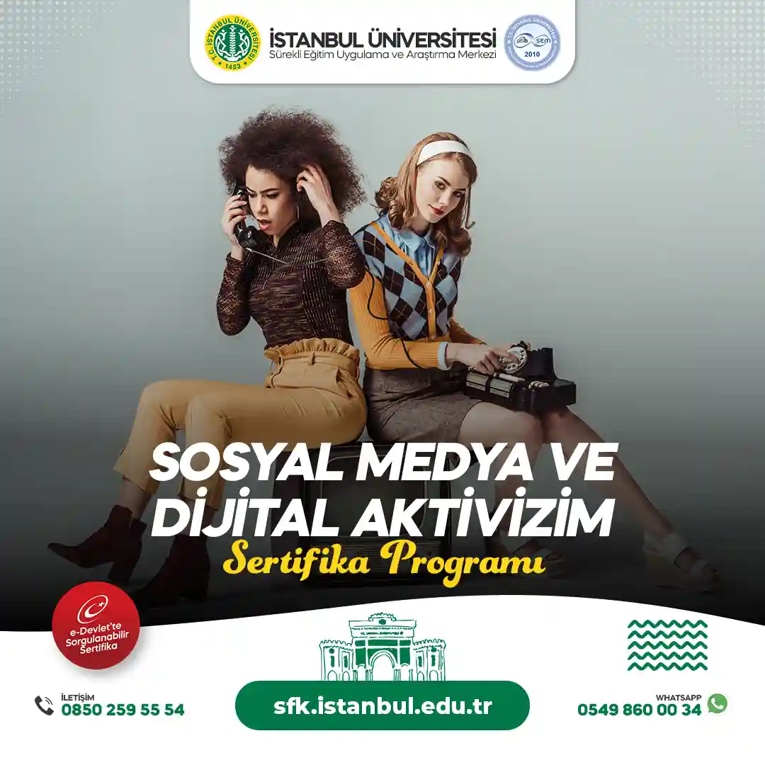 Sosyal Medya ve Dijital Aktivizim Sertifika Programı