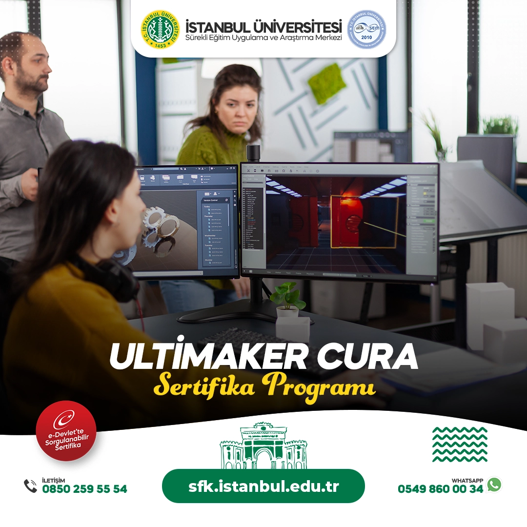 Ultimaker Cura Sertifika Programı